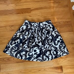 Banana Republic Milly Collection Paisley Full Skirt